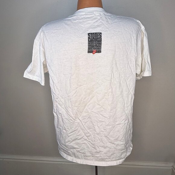 Vintage 1990s Rolling Stones Voodoo Lounge Concert T-Shirt 94-95 Tour Brockum XL - Picture 2 of 5